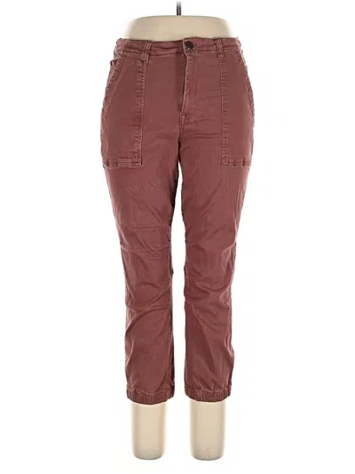 Pre-owned One 5 One Casual Pants In Burgundy
