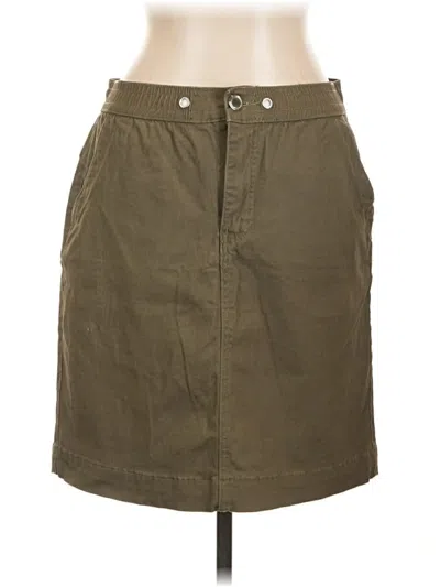 Pre-owned One 5 One Casual Skirt In Tan