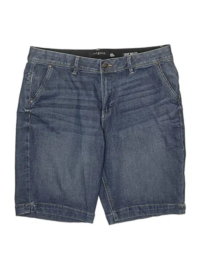 Pre-owned One 5 One Denim Shorts In Blue