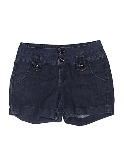 Pre-owned One 5 One Denim Shorts In Blue