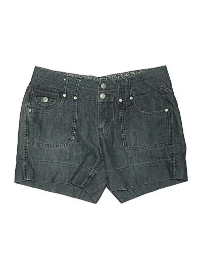 Pre-owned One 5 One Denim Shorts In Gray