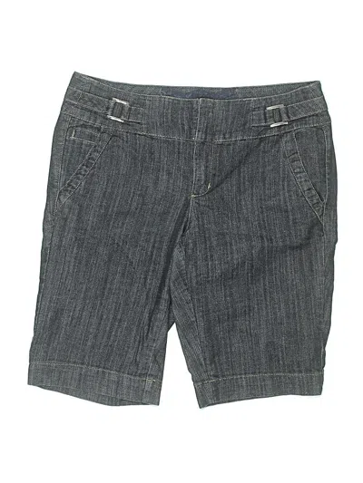 Pre-owned One 5 One Denim Shorts In Gray