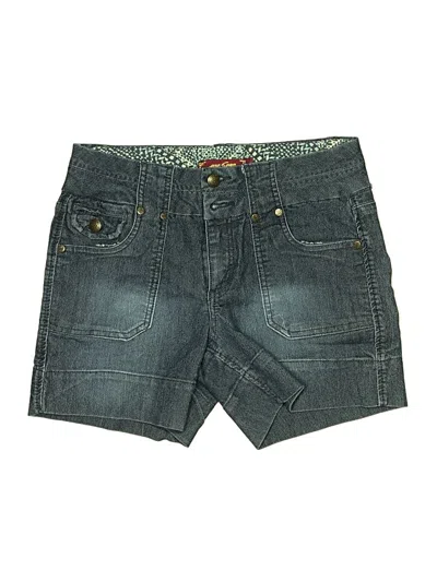 Pre-owned One 5 One Denim Shorts In Green