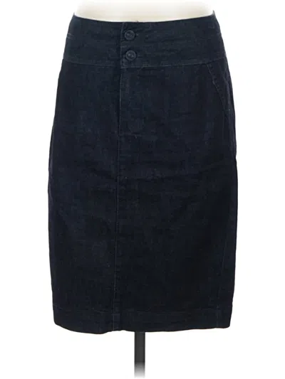 Pre-owned One 5 One Denim Skirt In Blue