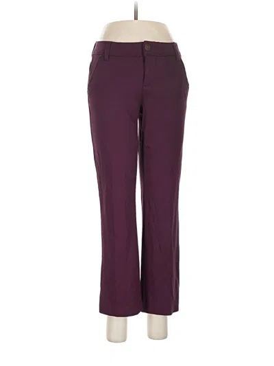 Pre-owned One 5 One Dress Pants In Burgundy