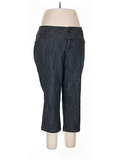 Pre-owned One 5 One Jeggings In Gray