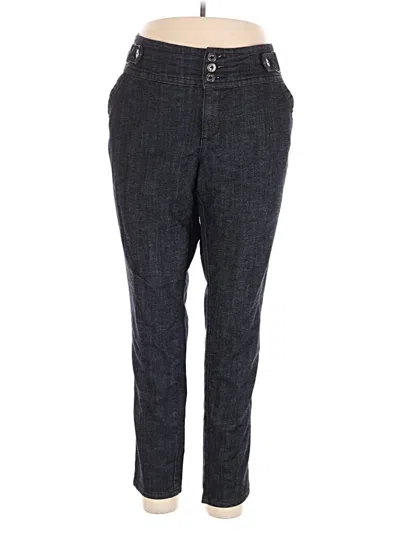 Pre-owned One 5 One Jeggings In Gray