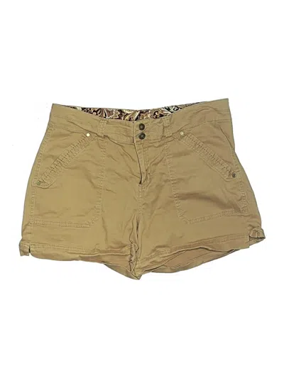 Pre-owned One 5 One Khaki Shorts In Brown