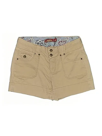 Pre-owned One 5 One Khaki Shorts In Brown