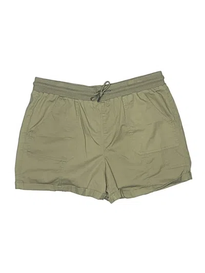 Pre-owned One 5 One Khaki Shorts In Green
