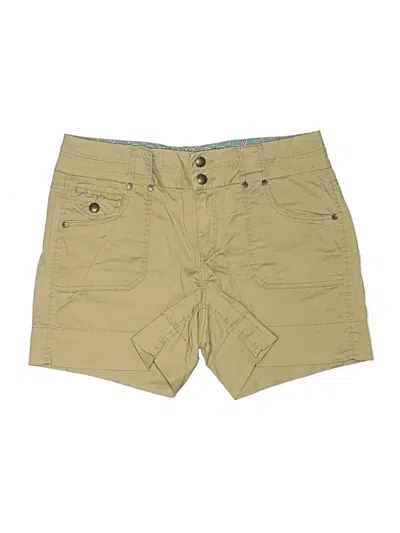 Pre-owned One 5 One Khaki Shorts In Tan