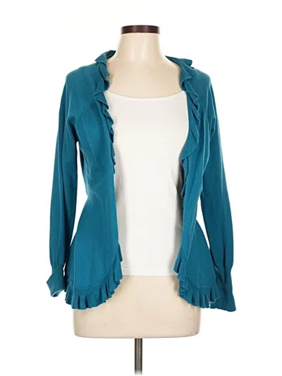 Pre-owned One A Cardigan Sweater In Blue