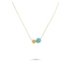 ONE & EIGHT LTD ONE & EIGHT 2216 AMAZONITE CORD NECKLACE