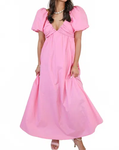 One & Only All For The Sun Maxi Dress In Pink
