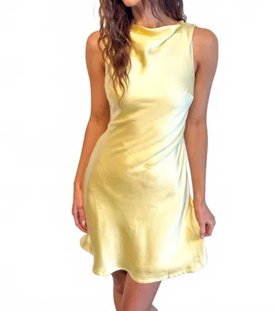 One And Only Collective Daytime Date Mini Dress In Yellow