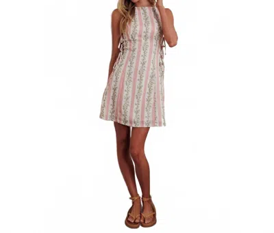 One And Only Collective Embroidered Floral Mini Dress In Multi