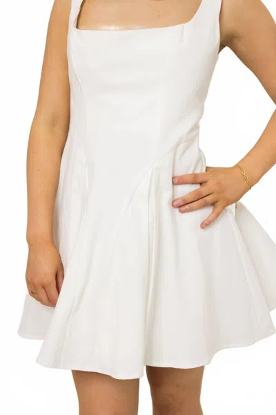 One And Only Collective Ivy Mini Dress In White
