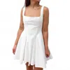 One And Only Collective Oh My Love A-line Mini Dress In White In White