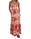 One And Only Collective Tropical Vibe Maxi Dress In Multi In Multi