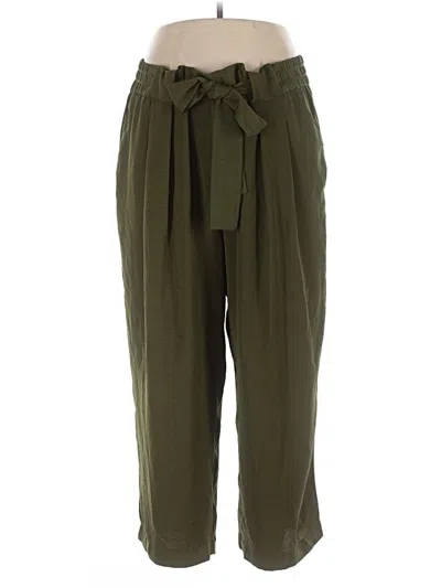 Pre-owned One Casual Pants In Green
