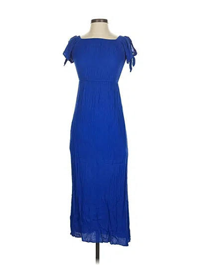 Pre-owned One Clothing Casual Dress In Blue