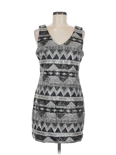 Pre-owned One Clothing Casual Dress In Gray
