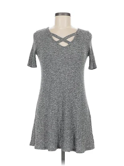 Pre-owned One Clothing Casual Dress In Gray