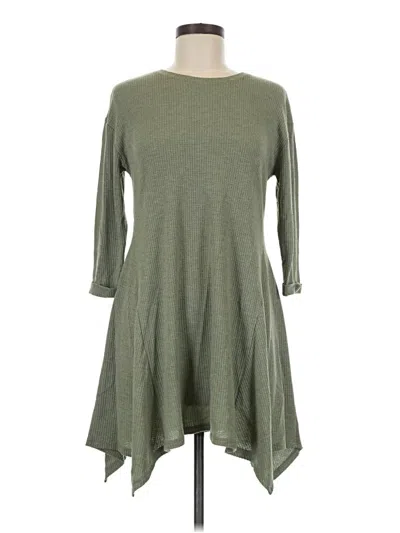 Pre-owned One Clothing Casual Dress In Green