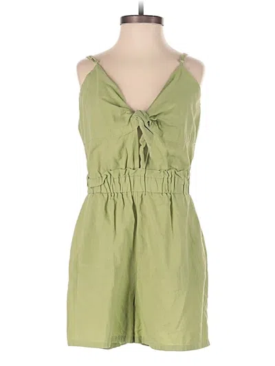 Pre-owned One Clothing Casual Dress In Green