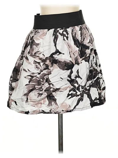 Pre-owned One Clothing Casual Skirt In Gray