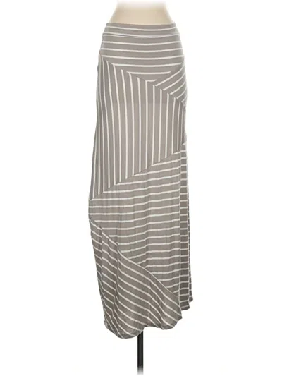 Pre-owned One Clothing Casual Skirt In Gray