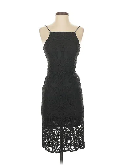 Pre-owned One Clothing Cocktail Dress In Black