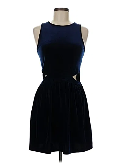 Pre-owned One Clothing Cocktail Dress In Blue