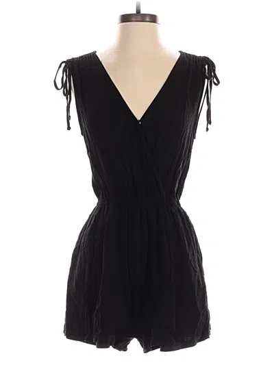 Pre-owned One Clothing Romper In Black