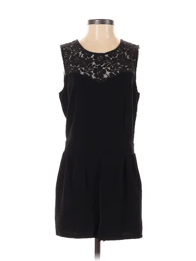 Pre-owned One Clothing Romper In Black