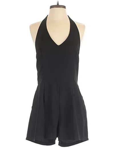 Pre-owned One Clothing Romper In Black