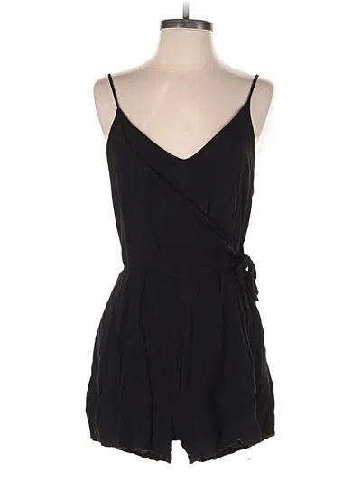 Pre-owned One Clothing Romper In Black