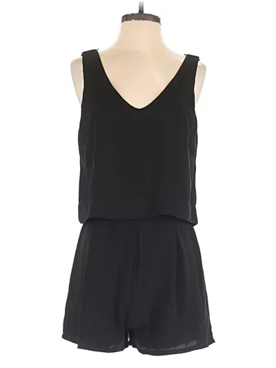 Pre-owned One Clothing Romper In Black
