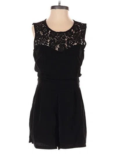 Pre-owned One Clothing Romper In Black