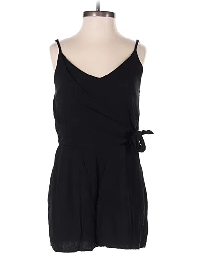 Pre-owned One Clothing Romper In Black
