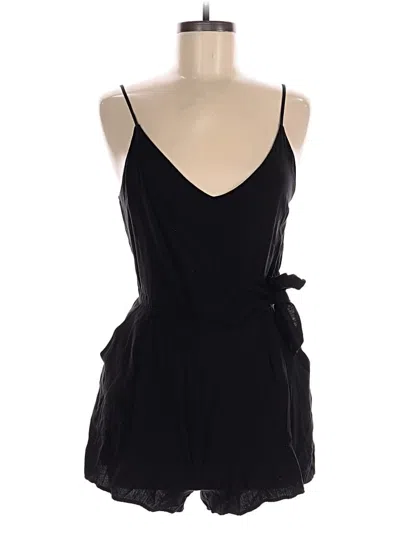 Pre-owned One Clothing Romper In Black
