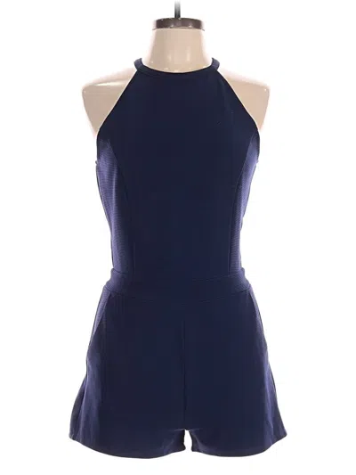 Pre-owned One Clothing Romper In Blue