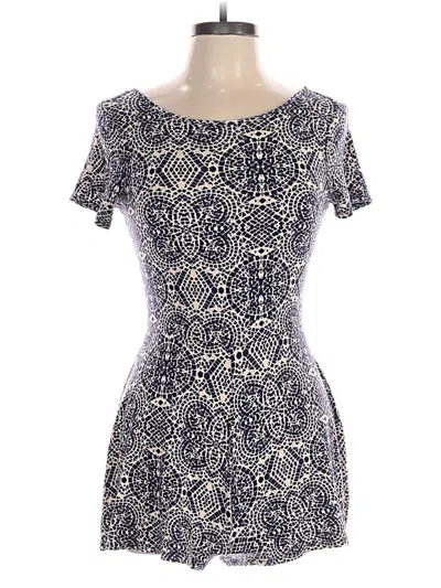 Pre-owned One Clothing Romper In Blue