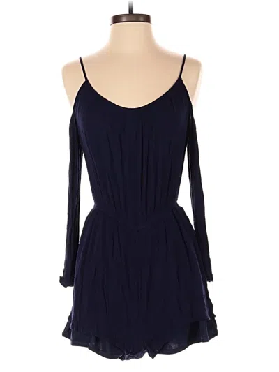 Pre-owned One Clothing Romper In Blue