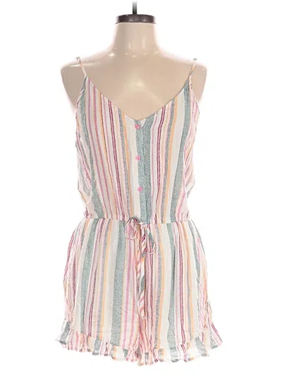 Pre-owned One Clothing Romper In Pink