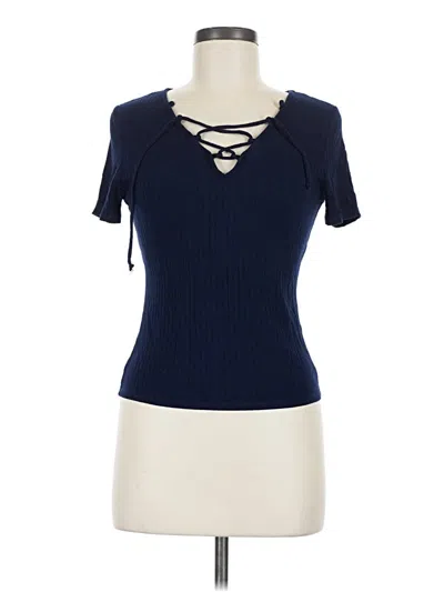 Pre-owned One Clothing Short Sleeve T-shirt In Blue