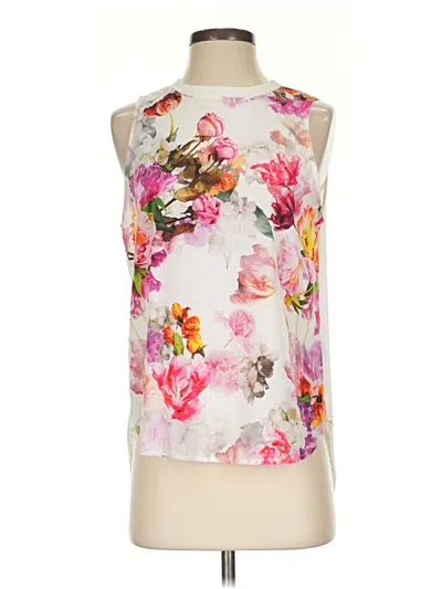 Pre-owned One Clothing Sleeveless Blouse In Ivory