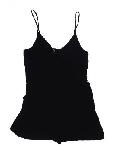 Pre-owned One Clothing Sleeveless Top Black Sweetheart Neckline Tops