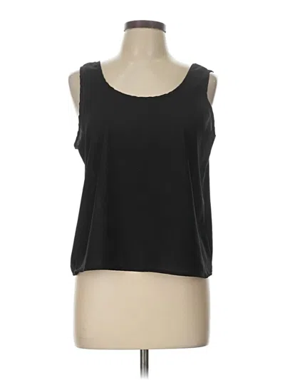 Pre-owned One Clothing Tank Top Black Strapless Neckline Tops