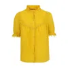 One Collective Women's Buttercup Osaka Top In Yellow In Yellow